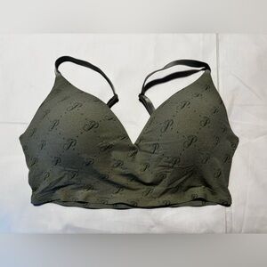 PINK Victoria's Secret Sage Green Wireless PushUp size L-DD